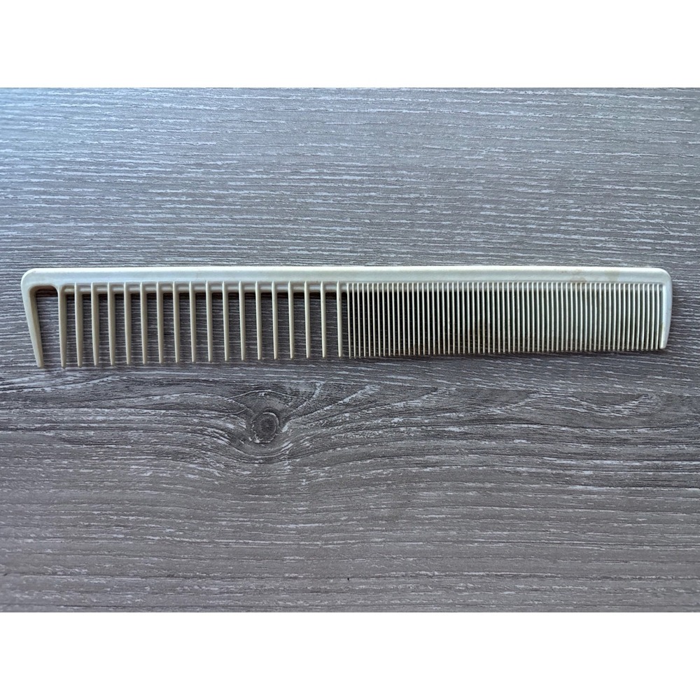 Fromm Proflite F3022 Hair Comb Off White Dual Tooth Detangling Fine Styling 8.5"